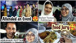 Attended an Event as a Cooking Competition Jury| @abramputtanvlogs6515  | Meenaz Khalfe