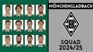 Borussia Mönchengladbach Squad For Season 2024/25 | Mönchengladbach | Roster Insight