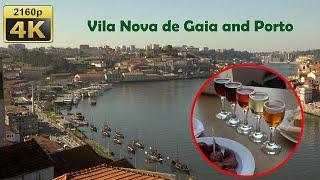 Vila Nova de Gaia and Porto - Portugal 4K Travel Channel