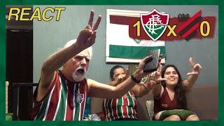 FAMÍLIA TRICOLOR REAGE A 1 FLUMINENSE X 0 ATHLETICO PR - CAMPEONATO BRASILEIRO 2024