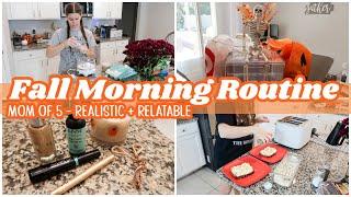 FALL MORNING ROUTINE | SCHOOL DAY MORNING ROUTINE 