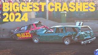 Best of Banger Racing Crashes 2024!