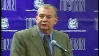 UCONN's Jim Calhoun likes the f word