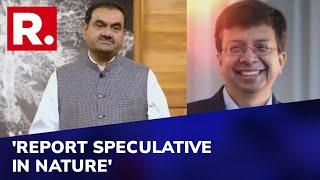 Chief Strategist Rohit Srivastava Speaks To Republic On Fitch Ratings On Adani Group companies