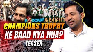 Sarfaraz Ahmed Podcast | What happened after Winning Champions Trophy? | Geo Podcast (Teaser)