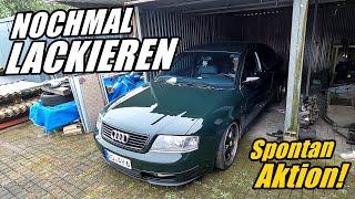 AUDI A6 | SPONTAN NEU LACKIERT| EXTREME NACHTSCHICHT!