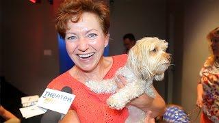 Julie White Auditions Show-Biz Pups for Broadway's Sylvia