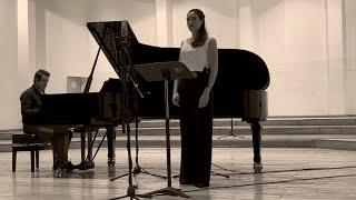 Shemot para soprano y piano, interpretada por Jacinta Barbachano y Diego Sánchez-Villa