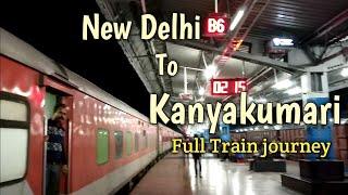 New Delhi to Kanyakumari : Full train journey