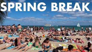 Spring Break 2025 LIVE Fort Lauderdale Beach Florida