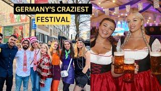 Attending Europe's Craziest Festival in Germany || Cologne Carnival 2022 ||