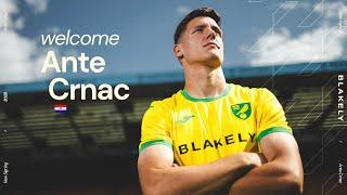 FIRST INTERVIEW | Ante Crnac signs for Norwich City ️