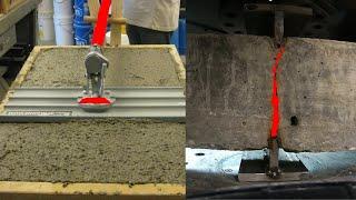 Testing fiber reinforced concrete with an expert