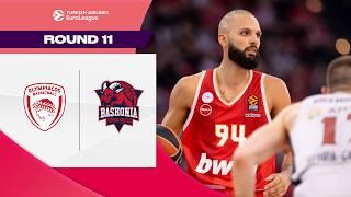 Greek GIANTS crush visitors | Olympiacos – Baskonia | BASKETBALL HIGHLIGHTS R11 2024-25