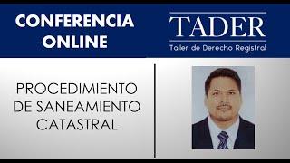 Procedimiento de Saneamiento Catastral