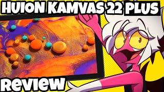 MY NEW TABLET! - HUION KAMVAS 22 PLUS REVIEW