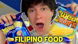 Trying FILIPINO Snacks For The First Time 