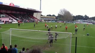 Inside Seward Stadium (Dean Court)