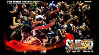 Super Street Fighter IV Character Select Arcade Theme Extended