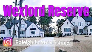 Wexford Reserve | Luxury Community Tour | Wakeforest, NC|  Million Dollar Homes (stunning)