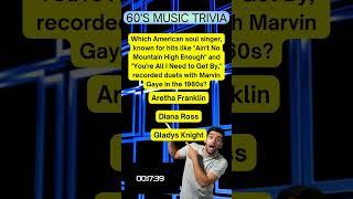 Retro Riddles Revived: '60s Music Trivia Enigma! ️ #trivia