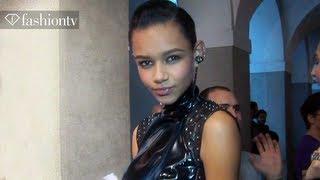 Versace Fall/Winter 2013-14 BACKSTAGE | Milan Fashion Week MFW | FashionTV