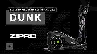 ZIPRO Electro-Magnetic Elliptical Bike Dunk iConsole+