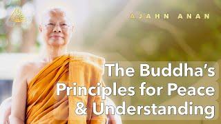 The Buddha’s Principles for Peace & Understanding | Ajahn Anan | 10 Feb 2025