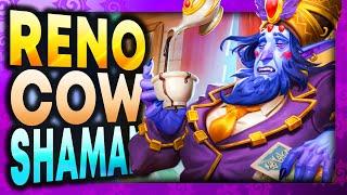 ️ Hearthstone - Top 20 Legend - Reno Cow Shaman Stream - Perils in Paradise