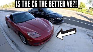 DID THE EXHAUST MAKE THE M3 FASTER?! | C6 vs E90 M3 ABCVlogs Episode 3