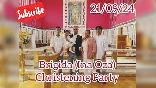 Brigida's Christening - Oxford, 21-09-2024. Part 1