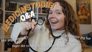 jeg svarer på jeres spørgsmål om medicinstudiet