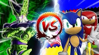 Cell Vs Sonic & Knuckles #CellGames | TeamFourStar