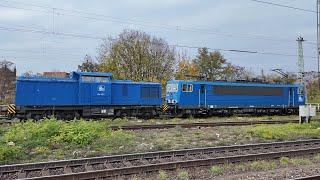 Bauarbeiten am Bahnhofsgebäude Magdeburg-Neustadt und kompletter Zugverkehr