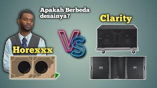 Apa itu Horeg dan Clarity, inilah bedanya! Contoh desain box Clarity dan Horeg, Box vacum gak masuk?