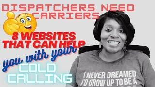 Cold Calling Carriers- Part 2 WEBSITES #freightdispatcher #coldcalling