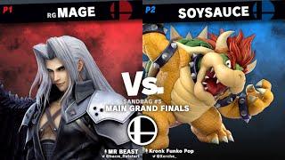 SS #5 - Main Phase Grand Finals | Mage (Sephiroth) vs SoySauce (Bowser, R.O.B)