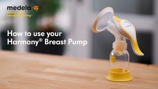 How to clean, assemble and use Harmony™ Manual Breast Pump