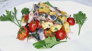 САМАЯ МОЩНАЯ И ВКУСНАЯ ЗАКУСКА ИЗ СЕЛЕДКИ , С КАРТОШКОЙ. ВАШИ ГОСТИ БУДУТ ПРОСИТЬ РЕЦЕПТ