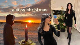 vlogmas christmas eve, a very cosy winter solstice, #offline48 Q&A and our first christmas party