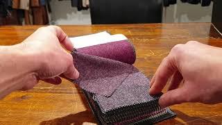 Abraham Moon Shetland Plain Weave & Herringbone.