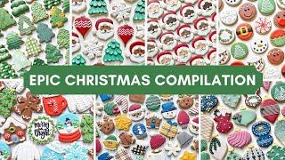 Christmas Cookies ~ Cookie Decorating Compilation of every Christmas cookie I've made from 2018-2022