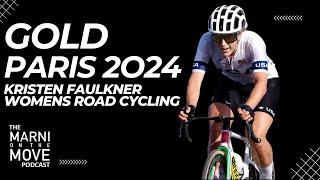 Gold Medal Olympic Cyclist, Kristen Faulkner, Paris 2024 Team USA