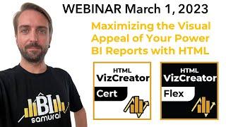 Maximizing the Visual Appeal of Your Power BI Reports with HTML - Webinar 01.03.2023