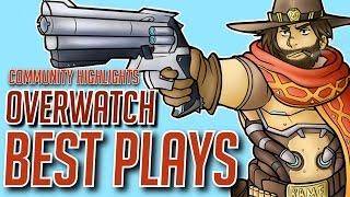 Best Plays Highlights Montage - Overwatch