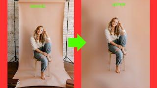 The Easiest Way to Clean Studio Backdrops in Adobe Photoshop