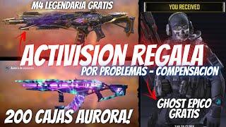 ¡ACTIVISION REGALA M4 LEGENDARIA! Y GHOST EPICO EN COD MOBILE COMO COMPENSACION DE WARZONE MOBILE