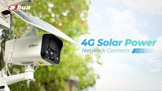 Dahua 2nd Gen 4G Solar Power Network Camera — Always On, Always Safe