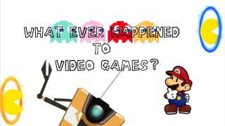 The Rating Pending Show Presents: Side Chat "What Ever Happened To Video Games?"