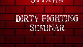 Dirty Fighting Seminar at Krav Maga Ottawa - October 2021